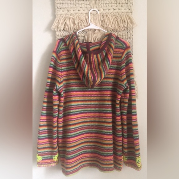 Calypso St. Barth Kynthia 100% Cashmere Hand Embroidered Pullover Sweater Rare - Picture 6 of 6